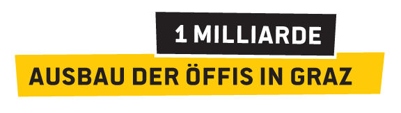 1 Milliarde für den Ausbau der Öffis in Graz